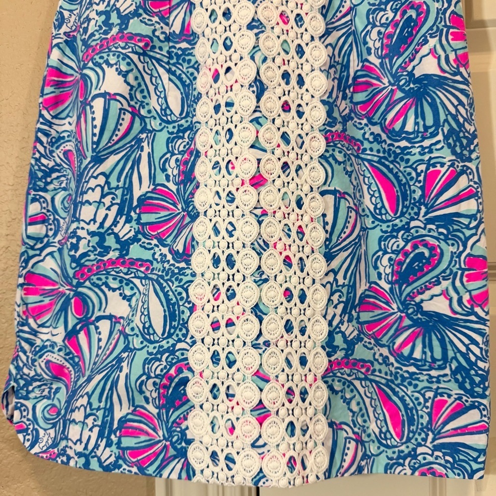 Lilly Pulitzer My Fans Shift Dress Lilly Pulitzer for Target pineapple pull - Picture 5 of 12